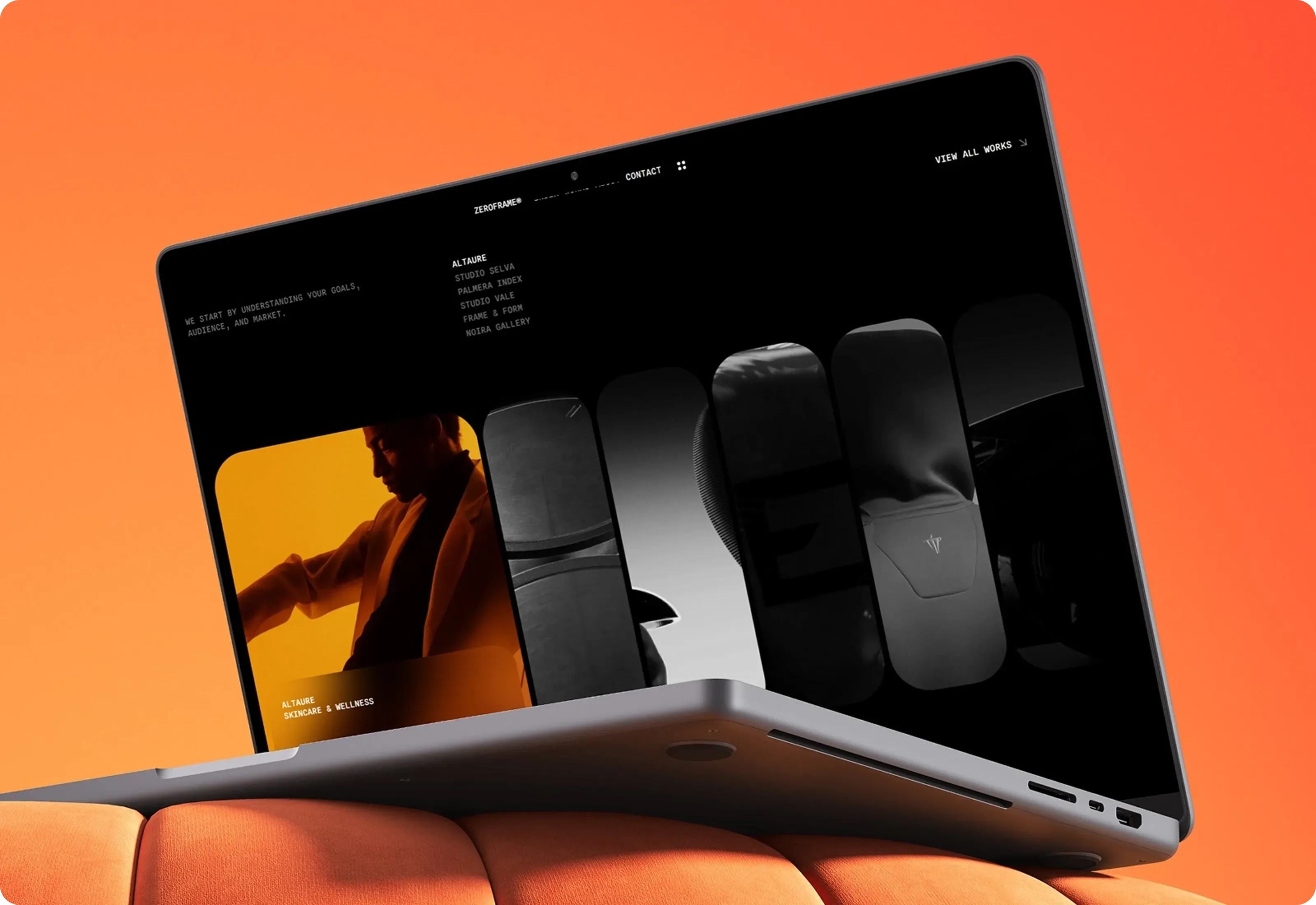 Zero Frame — Premium Template For Agency